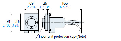 Fiber unit (when removed)