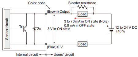 GL-8U type I/O circuit diagram