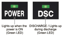 Discharge indicator