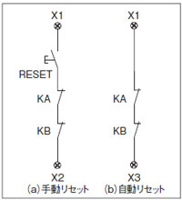 配線例 バックチェック回路配線上の注意