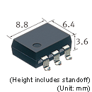 Surface mount terminal type
