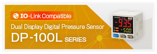 Dual Display Digital Pressure Sensor DP-100L
