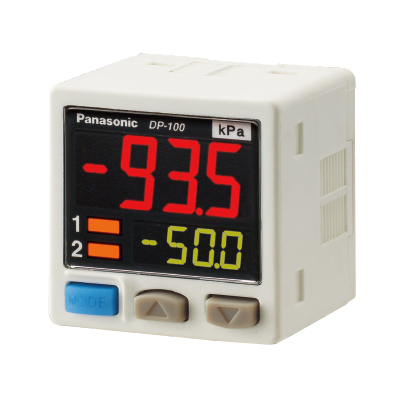 Dual Display Digital Pressure Sensor [For Gas] DP-100