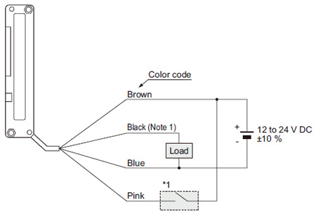 PNP output type NA1-11-PN Wiring diagram