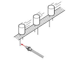 Detection of capacitor leg pins