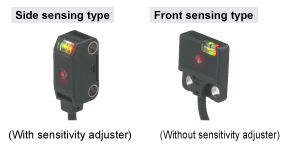 Two types for suitable mounting