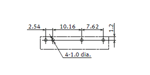 PC board pattern (Bottom view)