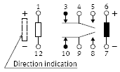 Schematic (BOTTOM VIEW) (Operation function LT)
