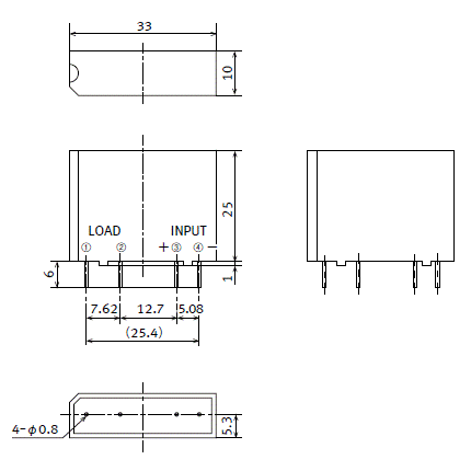 3 A type External dimensions