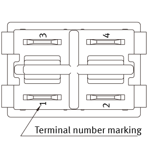 Terminal circuit diagram (common)