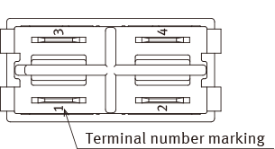AJ8 (J8) Switches Terminal circuit diagram (common)