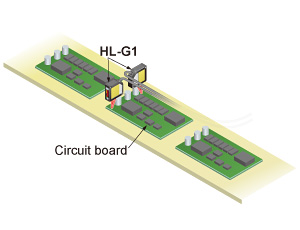 Detection of circuit board warpage