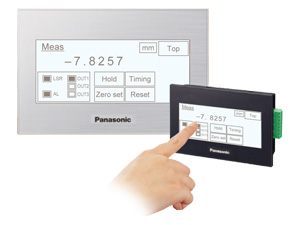 HMI screen for the HL-G1 series