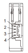 PNP output type FX-10□P(-Z/-CC2) Terminal arrangement diagram Connector type
