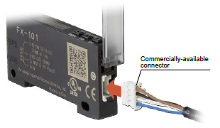 Commercially-available connectors reduce lead time and spare part numbers