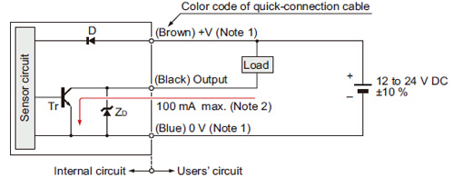 FX-301-F7 FX-301-F I/O circuit diagram