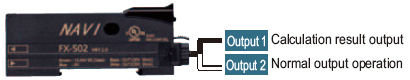 Calculation of two outputs in one amplifier