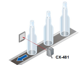 Detecting transparent glass bottles