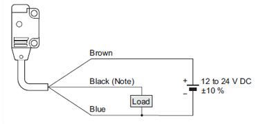 PNP output type EX-11□-PN EX-13□-PN EX-19□-PN EX-14□-PN Wiring diagram