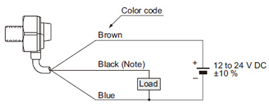 PNP output type Wiring diagram