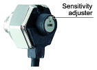 Incorporates a sensitivity adjuster (Excluding EX-31□)