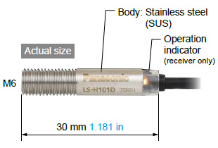 Stainless steel (SUS) body