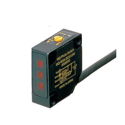 Triple Beam Adjustable Range Reflective Photoelectric Sensor MQ-W(Discontinued)