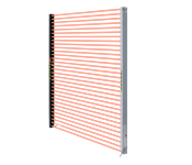 Ultra-slim Light Curtain [Type2 PLc SIL1] SF2C