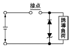 ダイオード＋ツェナーダイオード方式回路例