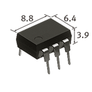 PhotoMOSリレー HS1a（6pin）標準P/C板端子