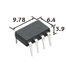 PhotoMOSリレー RF2a低オン抵抗 標準P/C板端子