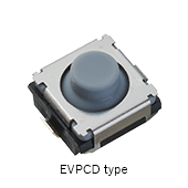タクタイルスイッチ EVPCD type