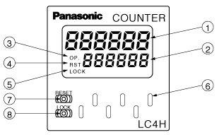 LC4H-L電子カウンタ(DIN□48) - パナソニック