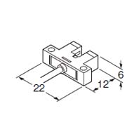 超小型・コの字型マイクロフォトセンサ[アンプ内蔵] PM-24(終了品)