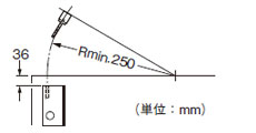 アクチュエータの注意事項 AZ/AZM415-B3／可動式 <垂直方向>
