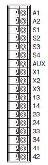 SF-C13端子配列図