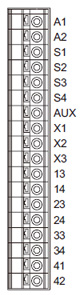 SF-C13 端子配列図
