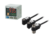 앰프 분리형・2화면 디지털 압력 센서[기체용] DPH-100 / DPC-100