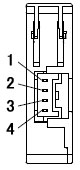PNP出力タイプ FX-10□P(-Z/-CC2) 端子配列図
