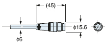 中繼連接器型SF4C-H□-J05的連接器部